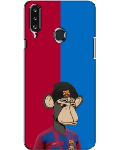 Чехол для Samsung Galaxy A20s (A207) с картинкой «Bored Ape — фанат Барсы» Чехол для Samsung Galaxy A20s (A207) с картинкой «Bored Ape — фанат Барсы»