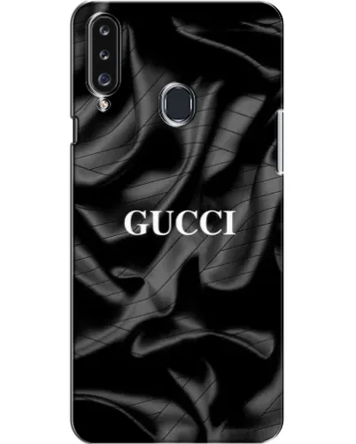 Чехол для Samsung Galaxy A20s (A207) с картинкой «Gucci — шелковые волны»