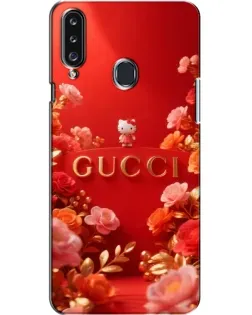 Чехол для Samsung Galaxy A20s (A207) с картинкой «Gucci — золотой сад»