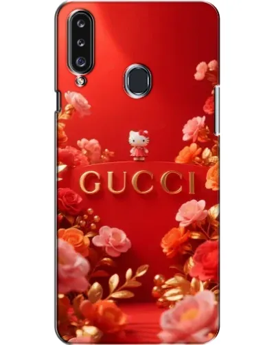 Чехол для Samsung Galaxy A20s (A207) с картинкой «Gucci — золотой сад»