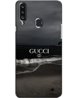 Чехол для Samsung Galaxy A20s (A207) с картинкой «Gucci — морской прибой»