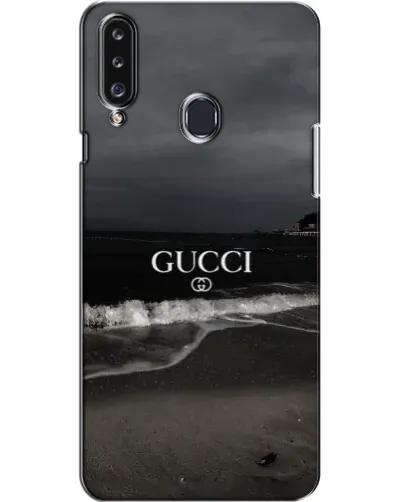 Чехол для Samsung Galaxy A20s (A207) с картинкой «Gucci — морской прибой»
