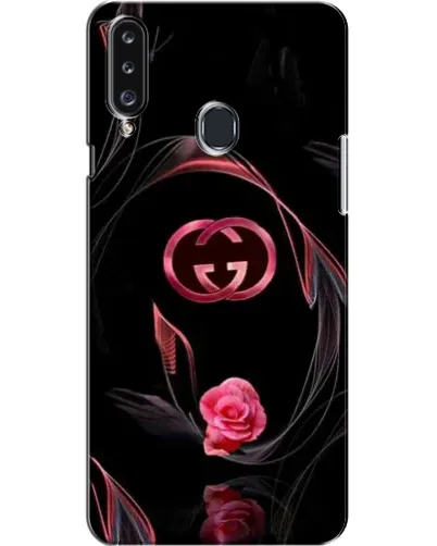 Чехол для Samsung Galaxy A20s (A207) с картинкой «Gucci — неоновая роза»