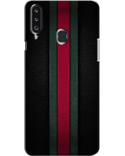 Чехол для Samsung Galaxy A20s (A207) с картинкой «Gucci — неоновая линия»