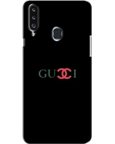 Чехол для Samsung Galaxy A20s (A207) с картинкой «Gucci — красный градиент»