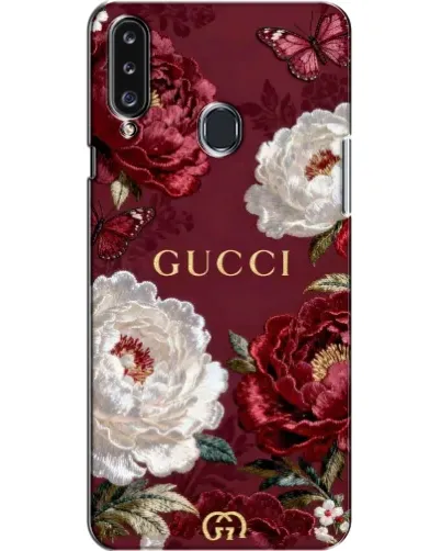 Чехол для Samsung Galaxy A20s (A207) с картинкой «Gucci — бордовые розы» Чехол для Samsung Galaxy A20s (A207) с картинкой «Gucci — бордовые розы»
