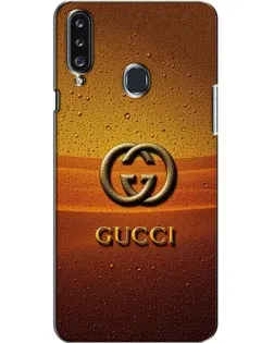 Чехол для Samsung Galaxy A20s (A207) с картинкой «Gucci — солнечный градиент»