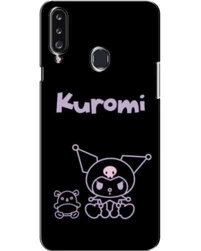 Чохол для Samsung Galaxy A20s (A207) з картинкою «Kuromi — чорний мінімалізм» Чохол для Samsung Galaxy A20s (A207) з картинкою «Kuromi — чорний мінімалізм»