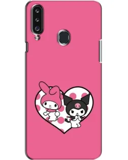 Чохол для Samsung Galaxy A20s (A207) з картинкою «Kuromi та My Melody» Чохол для Samsung Galaxy A20s (A207) з картинкою «Kuromi та My Melody»