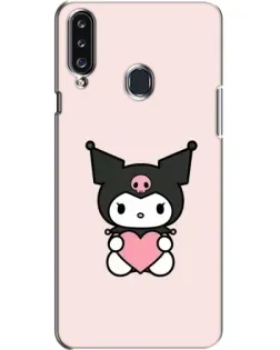 Чохол для Samsung Galaxy A20s (A207) з картинкою «Kuromi та серце» Чохол для Samsung Galaxy A20s (A207) з картинкою «Kuromi та серце»