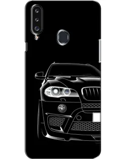 Чохол для Samsung Galaxy A20s (A207) з картинкою «Темний силует BMW»
