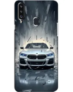 Чохол для Samsung Galaxy A20s (A207) з картинкою «BMW у світлі фар»