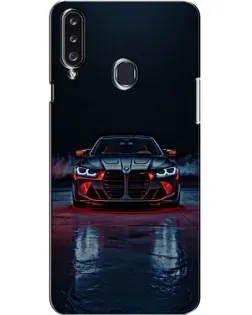 Чохол для Samsung Galaxy A20s (A207) з картинкою «BMW на мокрій дорозі»