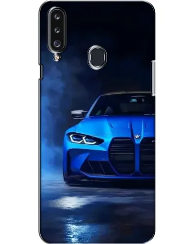 Чохол для Samsung Galaxy A20s (A207) з картинкою «Блакитна BMW M4» Чохол для Samsung Galaxy A20s (A207) з картинкою «Блакитна BMW M4»