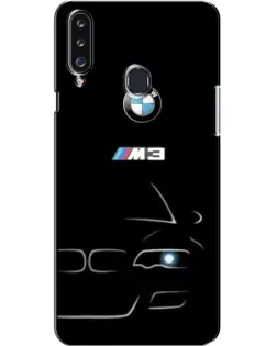 Чохол для Samsung Galaxy A20s (A207) з картинкою «Мінімалістичний принт BMW M3»