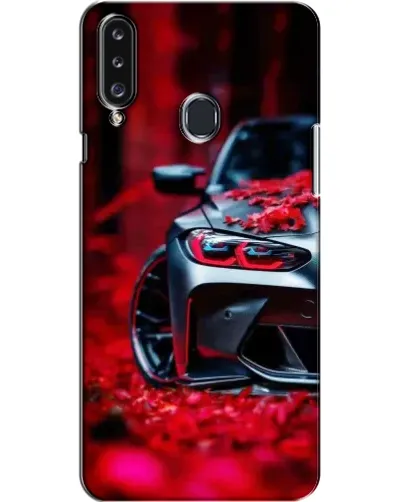 Чохол для Samsung Galaxy A20s (A207) з картинкою «Спортивна BMW та квіти» Чохол для Samsung Galaxy A20s (A207) з картинкою «Спортивна BMW та квіти»