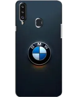 Чохол для Samsung Galaxy A20s (A207) з картинкою «Логотип BMW — мінімалізм»