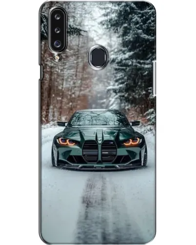 Чохол для Samsung Galaxy A20s (A207) з картинкою «BMW у зимовому лісі» Чохол для Samsung Galaxy A20s (A207) з картинкою «BMW у зимовому лісі»