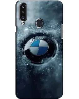 Чехол для Samsung Galaxy A20s (A207) с картинкой «Логотип BMW — лед» Чехол для Samsung Galaxy A20s (A207) с картинкой «Логотип BMW — лед»