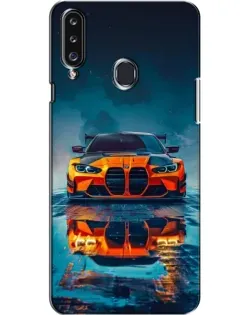 Чехол для Samsung Galaxy A20s (A207) с картинкой «BMW — золотая эмблема» Чехол для Samsung Galaxy A20s (A207) с картинкой «BMW — золотая эмблема»