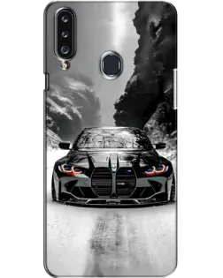 Чехол для Samsung Galaxy A20s (A207) с картинкой «BMW — акварельный дрифт» Чехол для Samsung Galaxy A20s (A207) с картинкой «BMW — акварельный дрифт»