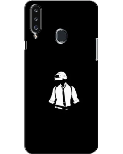 Чехол для Samsung Galaxy A20s (A207) с картинкой «PUBG — белый шлем» Чехол для Samsung Galaxy A20s (A207) с картинкой «PUBG — белый шлем»