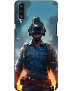 Чехол для Samsung Galaxy A20s (A207) с картинкой «PUBG — реалистичный герой» Чехол для Samsung Galaxy A20s (A207) с картинкой «PUBG — реалистичный герой»
