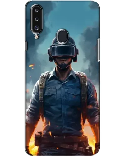 Чехол для Samsung Galaxy A20s (A207) с картинкой «PUBG — реалистичный герой» Чехол для Samsung Galaxy A20s (A207) с картинкой «PUBG — реалистичный герой»