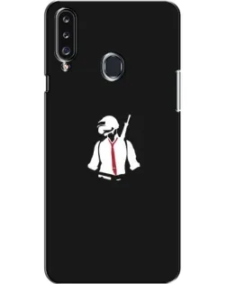 Чехол для Samsung Galaxy A20s (A207) с картинкой «PUBG — силуэт воина» Чехол для Samsung Galaxy A20s (A207) с картинкой «PUBG — силуэт воина»
