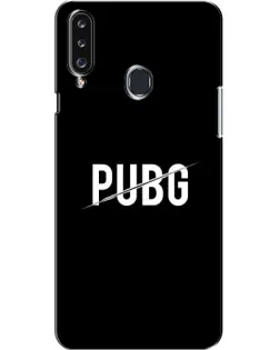 Чехол для Samsung Galaxy A20s (A207) с картинкой «PUBG — белый логотип» Чехол для Samsung Galaxy A20s (A207) с картинкой «PUBG — белый логотип»