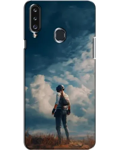 Чехол для Samsung Galaxy A20s (A207) с картинкой «Герой PUBG на скале» Чехол для Samsung Galaxy A20s (A207) с картинкой «Герой PUBG на скале»