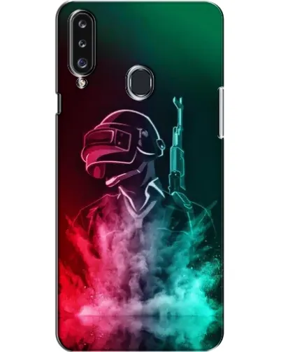 Чехол для Samsung Galaxy A20s (A207) с картинкой «PUBG — огненный воин» Чехол для Samsung Galaxy A20s (A207) с картинкой «PUBG — огненный воин»