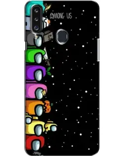 Чохол для Samsung Galaxy A20s (A207) з картинкою «Команда Among Us» Чохол для Samsung Galaxy A20s (A207) з картинкою «Команда Among Us»
