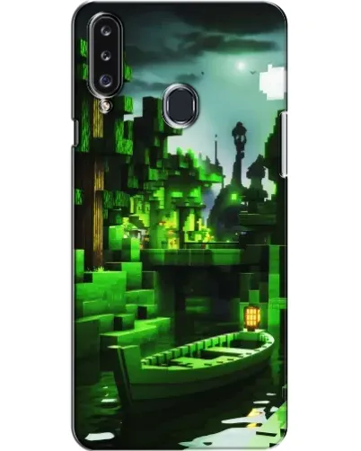 Чехол для Samsung Galaxy A20s (A207) с картинкой «Minecraft лесной пейзаж» Чехол для Samsung Galaxy A20s (A207) с картинкой «Minecraft лесной пейзаж»