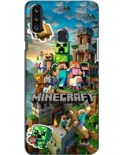 Чехол для Samsung Galaxy A20s (A207) с картинкой «Замок Minecraft» Чехол для Samsung Galaxy A20s (A207) с картинкой «Замок Minecraft»