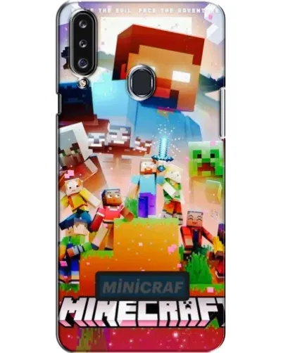 Чехол для Samsung Galaxy A20s (A207) с картинкой «Minecraft герои игры» Чехол для Samsung Galaxy A20s (A207) с картинкой «Minecraft герои игры»