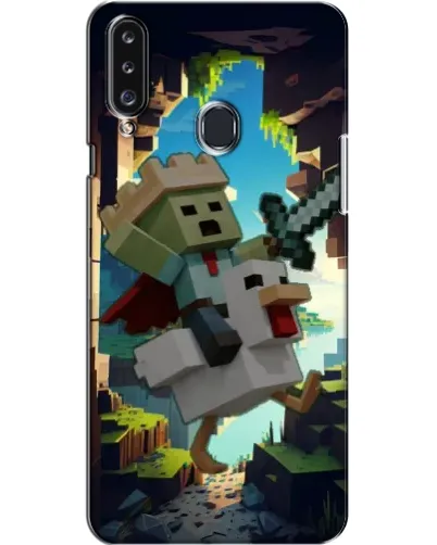 Чехол для Samsung Galaxy A20s (A207) с картинкой «Стив и гусь» Чехол для Samsung Galaxy A20s (A207) с картинкой «Стив и гусь»