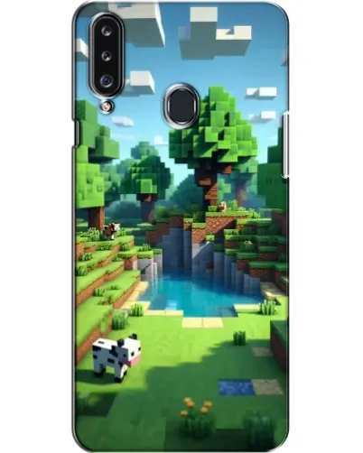 Чехол для Samsung Galaxy A20s (A207) с картинкой «Minecraft летний день» Чехол для Samsung Galaxy A20s (A207) с картинкой «Minecraft летний день»