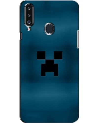 Чехол для Samsung Galaxy A20s (A207) с картинкой «Крипер текстура» Чехол для Samsung Galaxy A20s (A207) с картинкой «Крипер текстура»