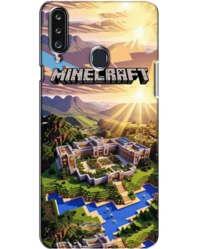 Чехол для Samsung Galaxy A20s (A207) с картинкой «Minecraft панорама» Чехол для Samsung Galaxy A20s (A207) с картинкой «Minecraft панорама»
