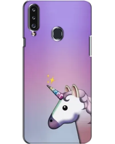 Чехол для Samsung Galaxy A20s (A207) с картинкой «Единорог градиент» Чехол для Samsung Galaxy A20s (A207) с картинкой «Единорог градиент»