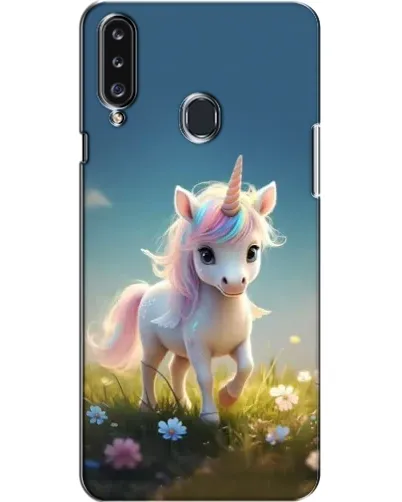 Чехол для Samsung Galaxy A20s (A207) с картинкой «Единорог на поляне» Чехол для Samsung Galaxy A20s (A207) с картинкой «Единорог на поляне»