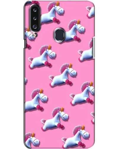 Чехол для Samsung Galaxy A20s (A207) с картинкой «Единороги на розовом» Чехол для Samsung Galaxy A20s (A207) с картинкой «Единороги на розовом»