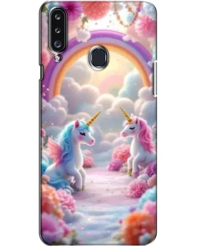Чехол для Samsung Galaxy A20s (A207) с картинкой «Радуга и единороги» Чехол для Samsung Galaxy A20s (A207) с картинкой «Радуга и единороги»