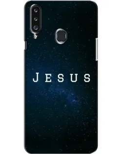 Чехол для Samsung Galaxy A20s (A207) с картинкой «Звездное небо Jesus»