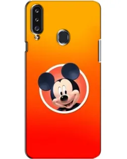 Чехол для Samsung Galaxy A20s (A207) с картинкой «Mickey в круге»