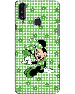 Чехол для Samsung Galaxy A20s (A207) с картинкой «Mickey в клетку»