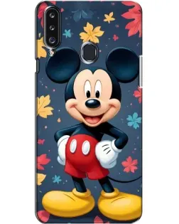 Чехол для Samsung Galaxy A20s (A207) с картинкой «Осенний Mickey Mouse»