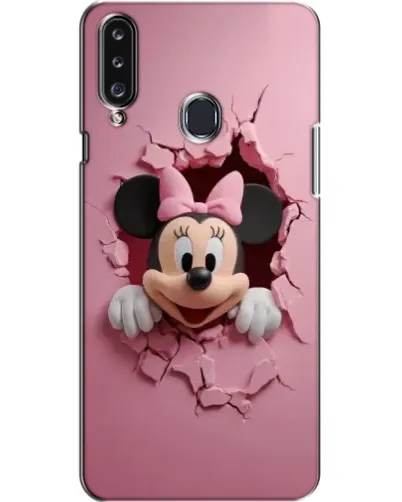 Чехол для Samsung Galaxy A20s (A207) с картинкой «Минни сквозь стену»