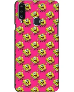 Чехол для Samsung Galaxy A20s (A207) с картинкой «Розовый паттерн»